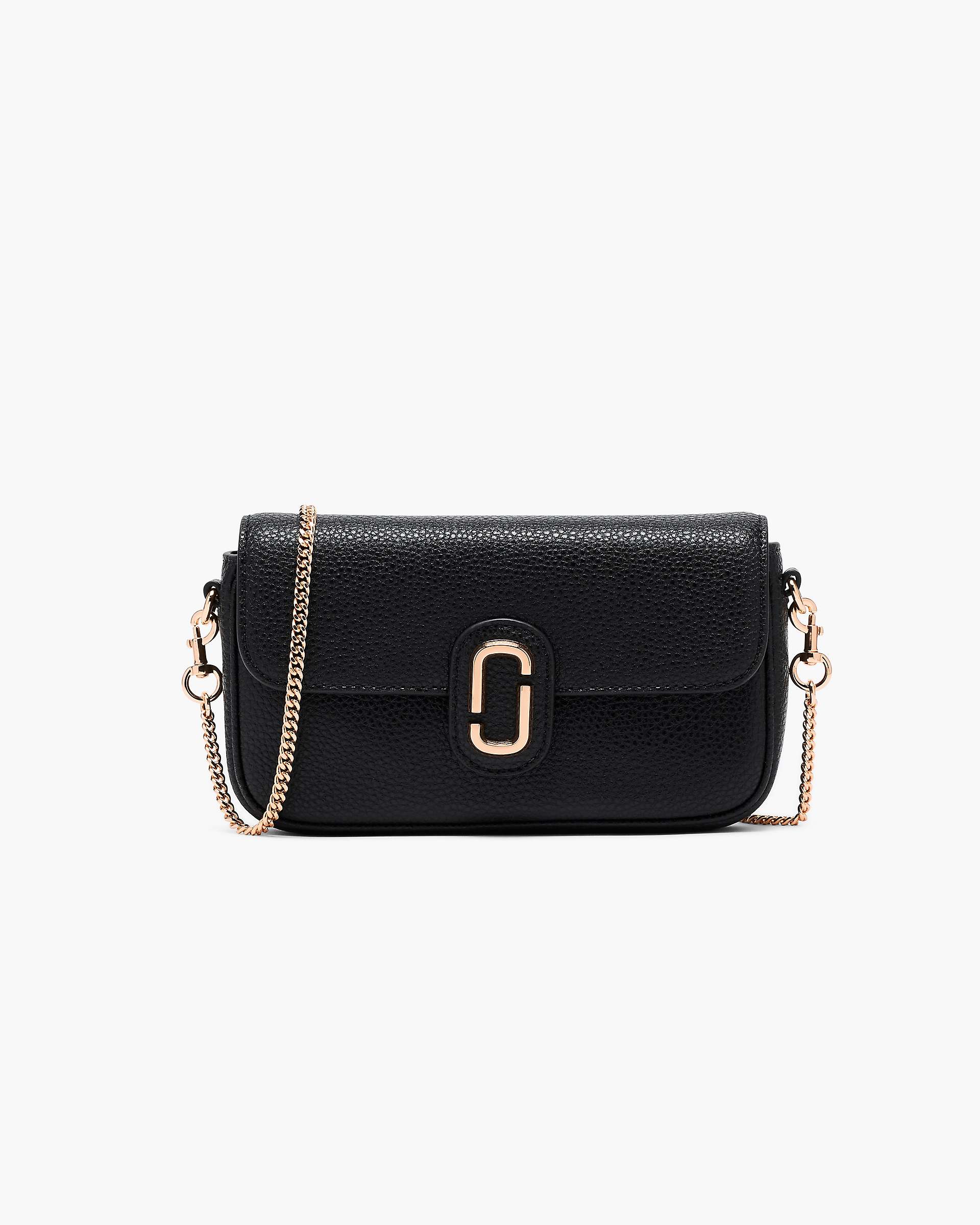 Marc Jacobs Marc Jacobs The Pebble J Marc Mini Bag Black Black