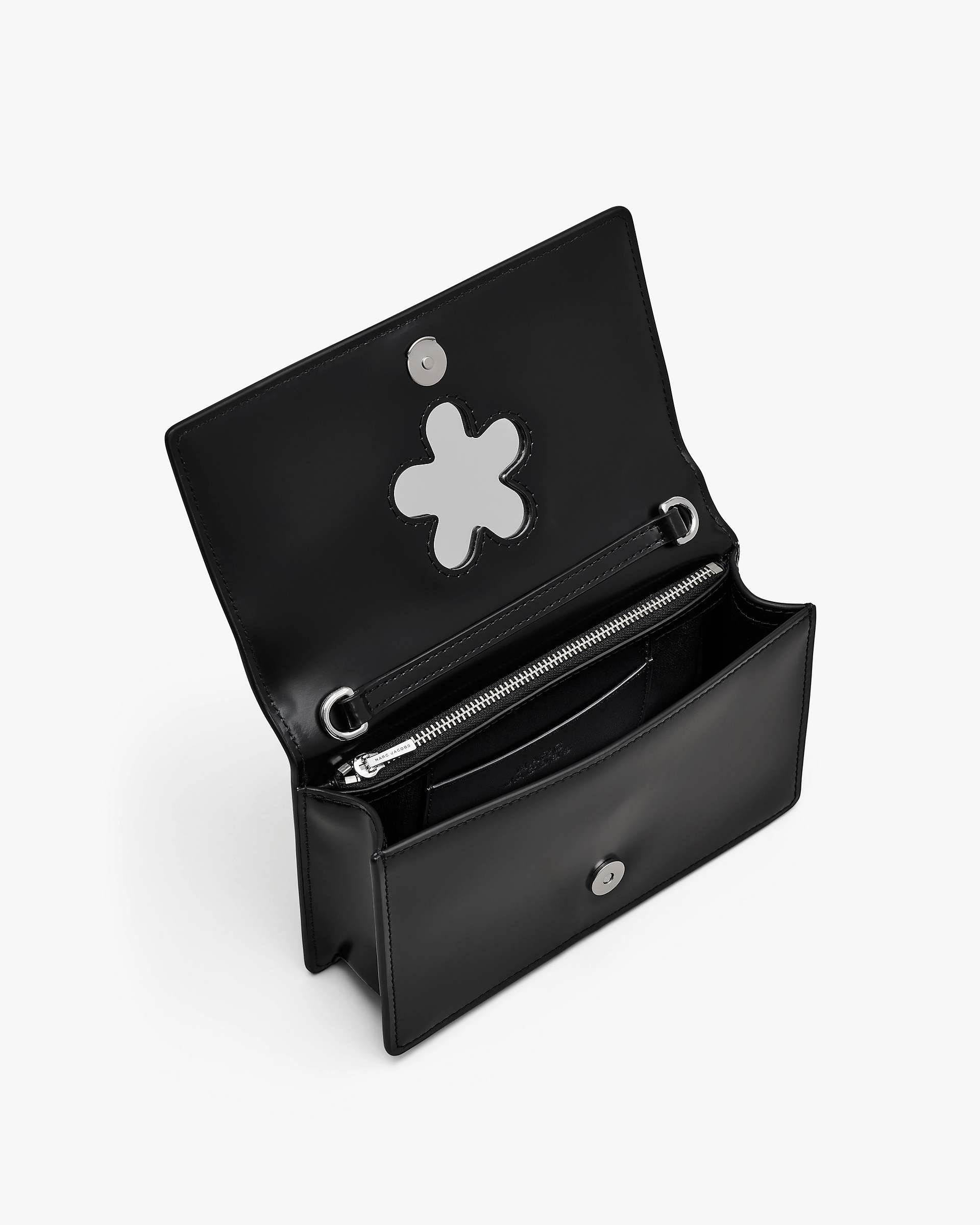 Marc Jacobs Marc Jacobs The Glam Mirror Mini Bag Black Black