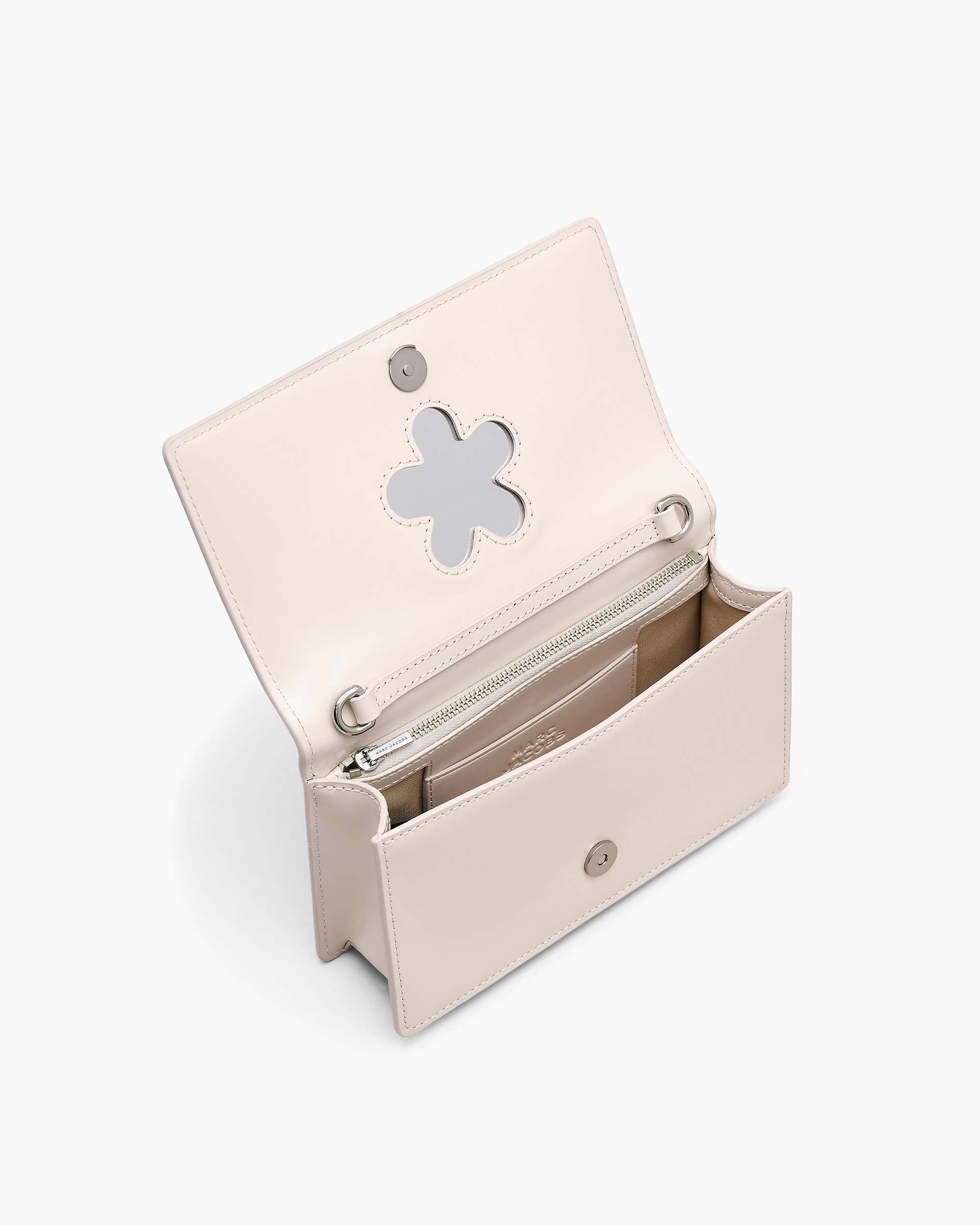 Marc Jacobs Marc Jacobs The Glam Mirror Mini Bag Cotton White Cotton White