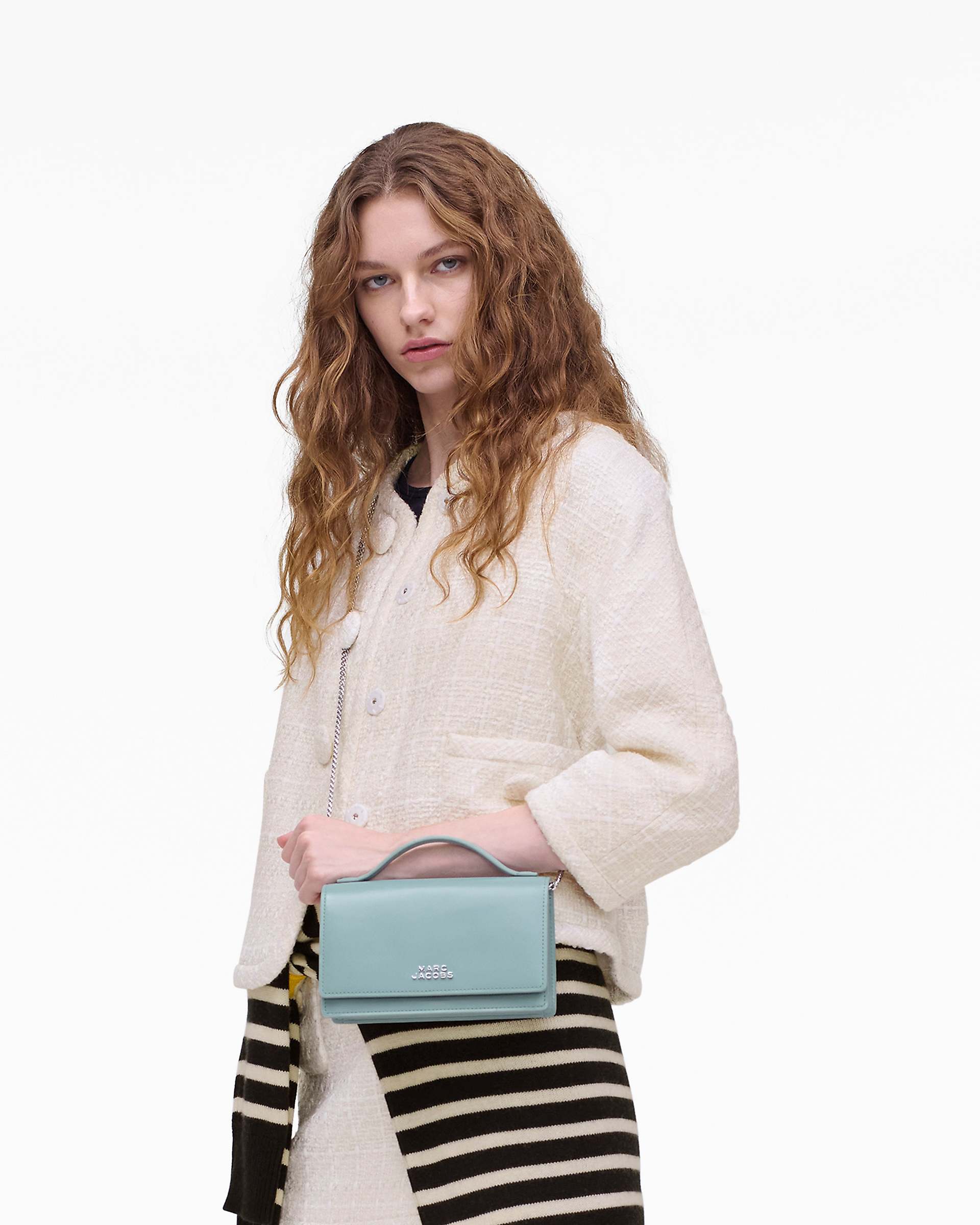 Marc Jacobs Marc Jacobs The Glam Mirror Mini Bag Sky Blue Sky Blue