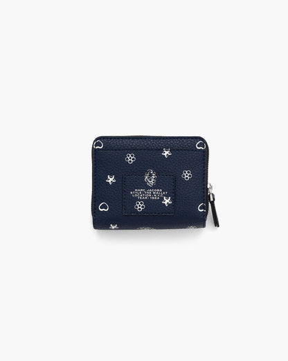 Marc Jacobs Marc Jacobs The Bandana Mini Compact Wallet Navy Multi Navy Multi