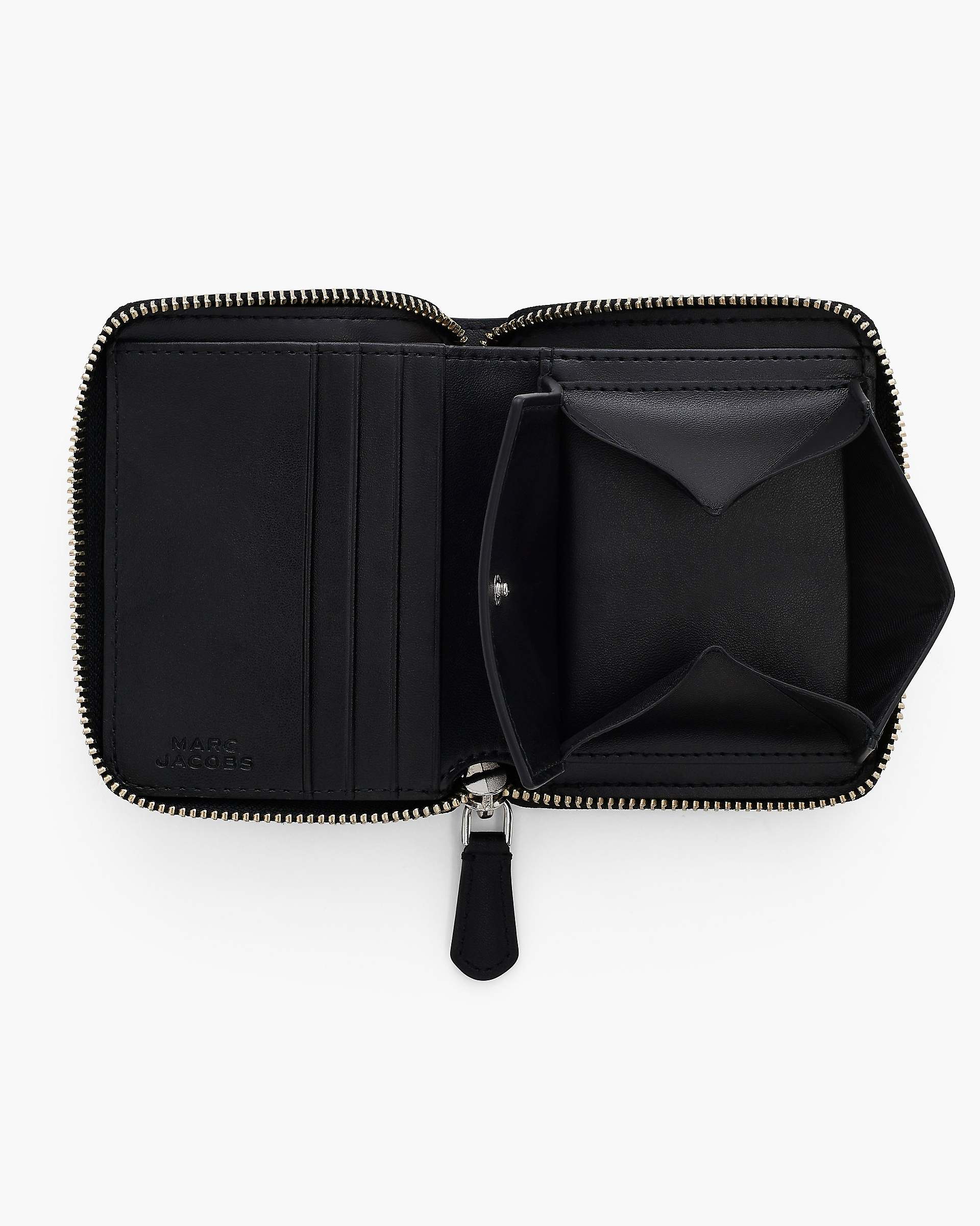 Marc Jacobs Marc Jacobs The Everyday Slim Compact Wallet Black Black