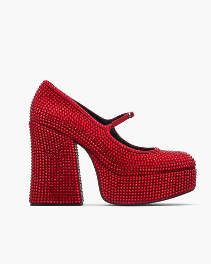 Marc Jacobs Marc Jacobs The Kiki Platform Mary Jane Siren Crystal Siren Crystal