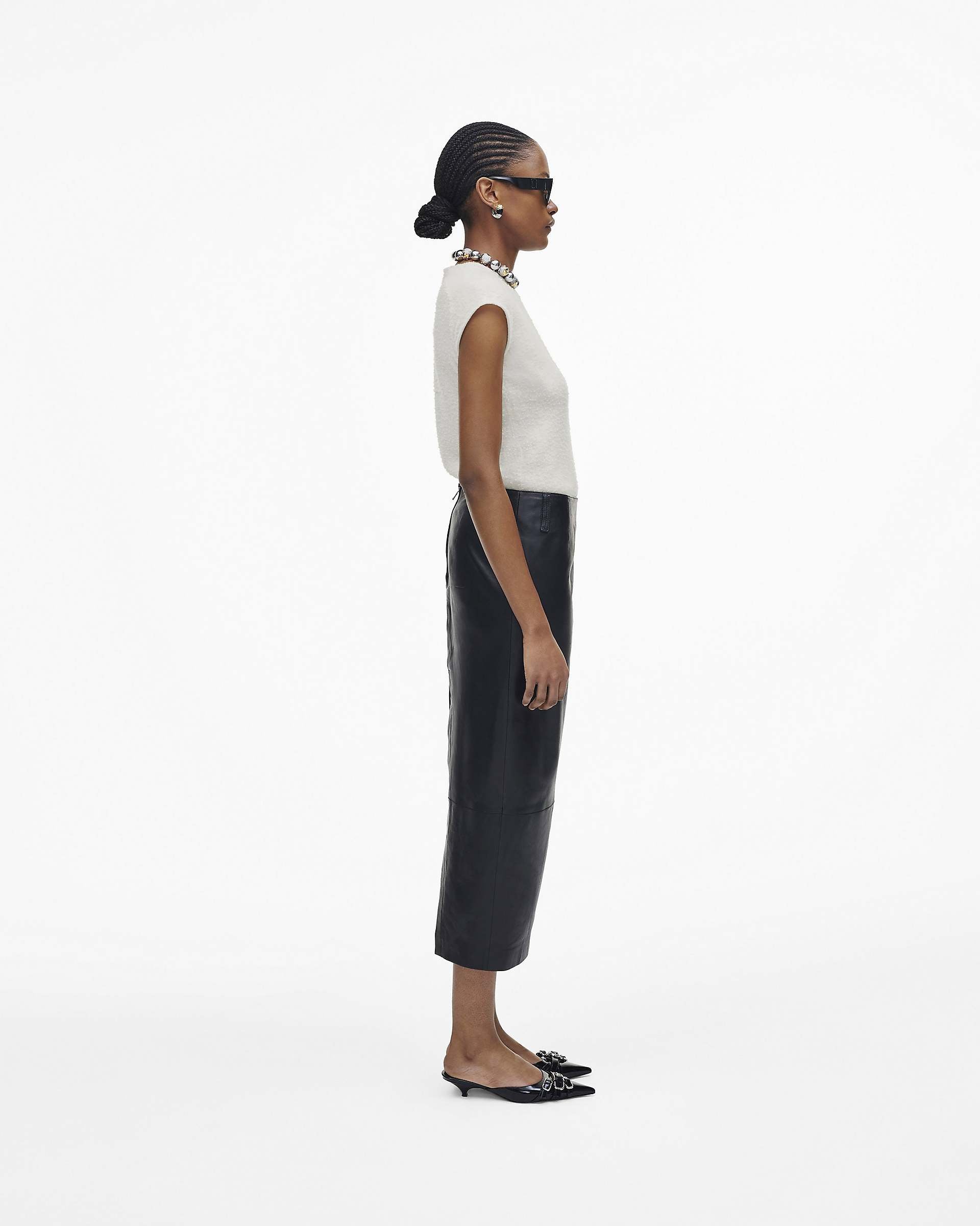 Marc Jacobs Marc Jacobs The Emma Kitten Heel Black Black