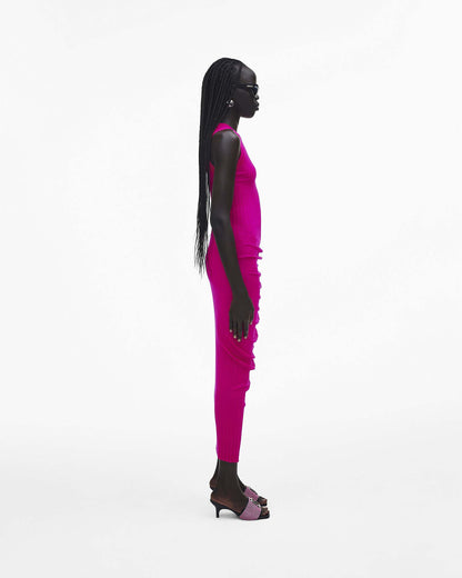 Marc Jacobs Marc Jacobs The Rhinestone J Marc Heeled Sandal Black/Petal Pink Black/petal Pink