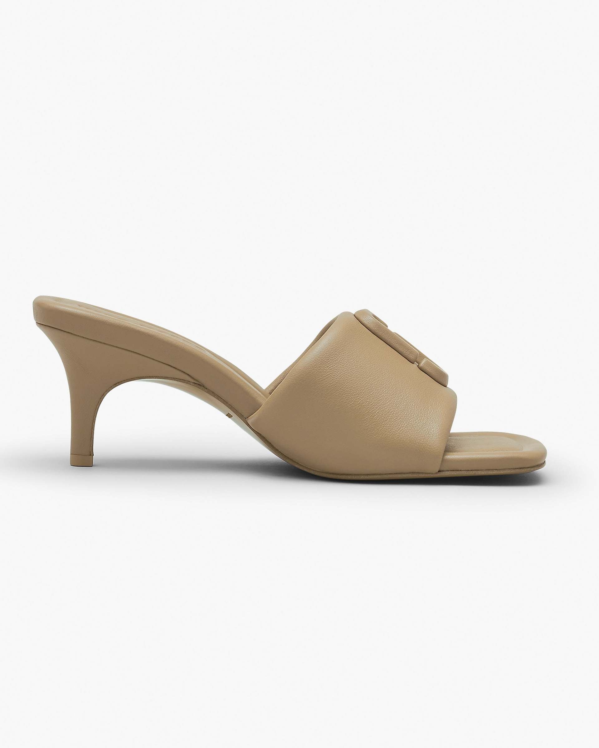 Marc Jacobs Marc Jacobs The Leather J Marc Heeled Sandal Camel Camel
