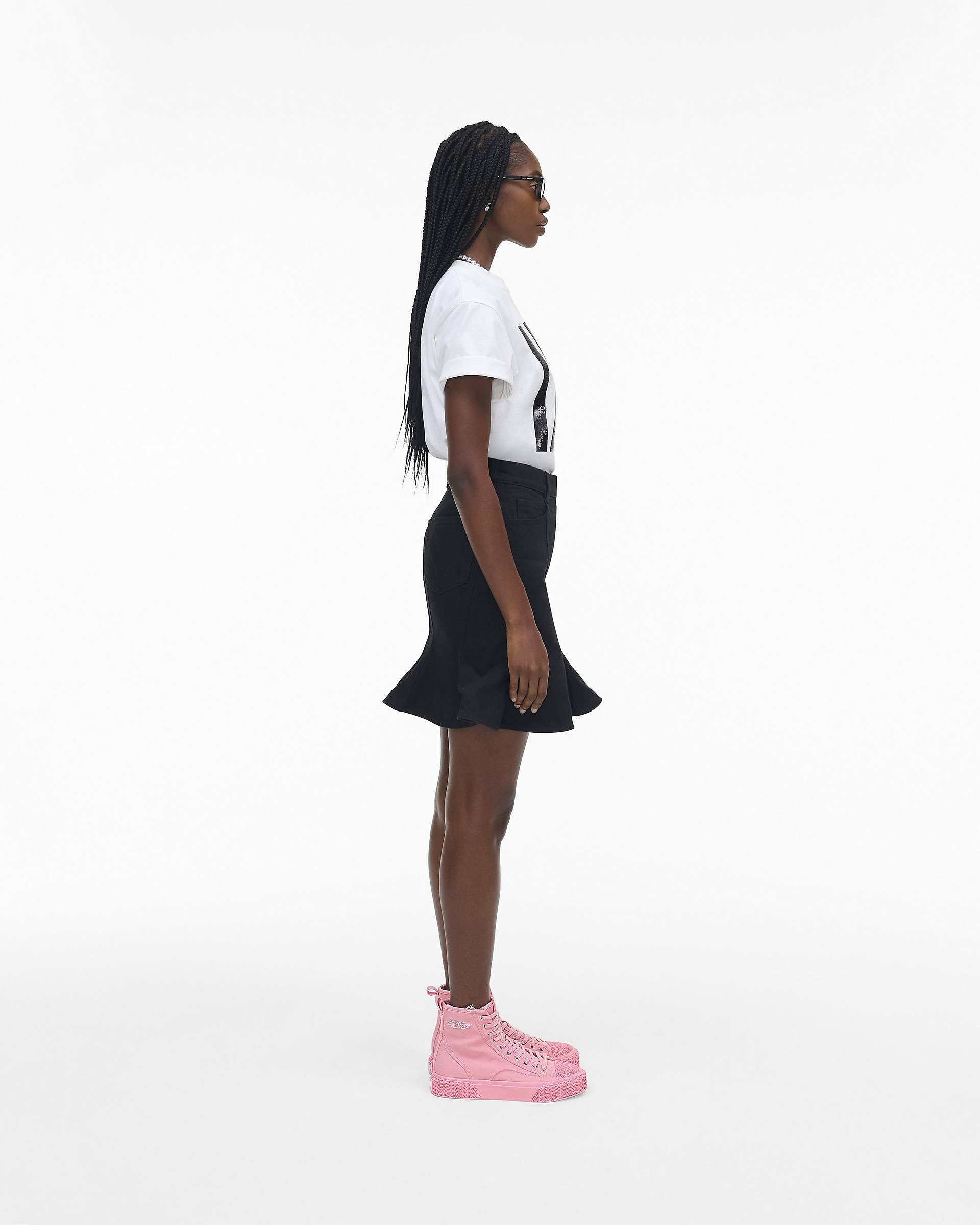 Marc Jacobs Marc Jacobs The High Top Sneaker Ribbon Pink Ribbon Pink