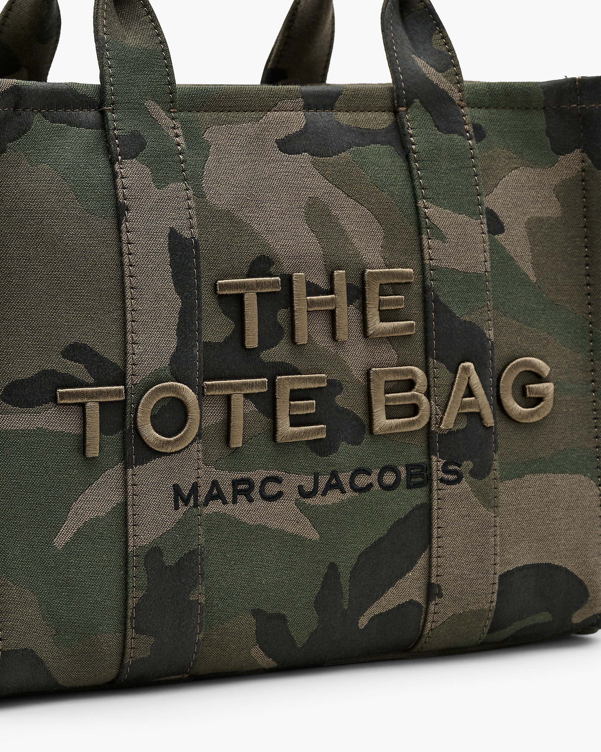 Marc Jacobs Marc Jacobs The Camo Jacquard Medium Tote Bag Camo Multi Camo Multi