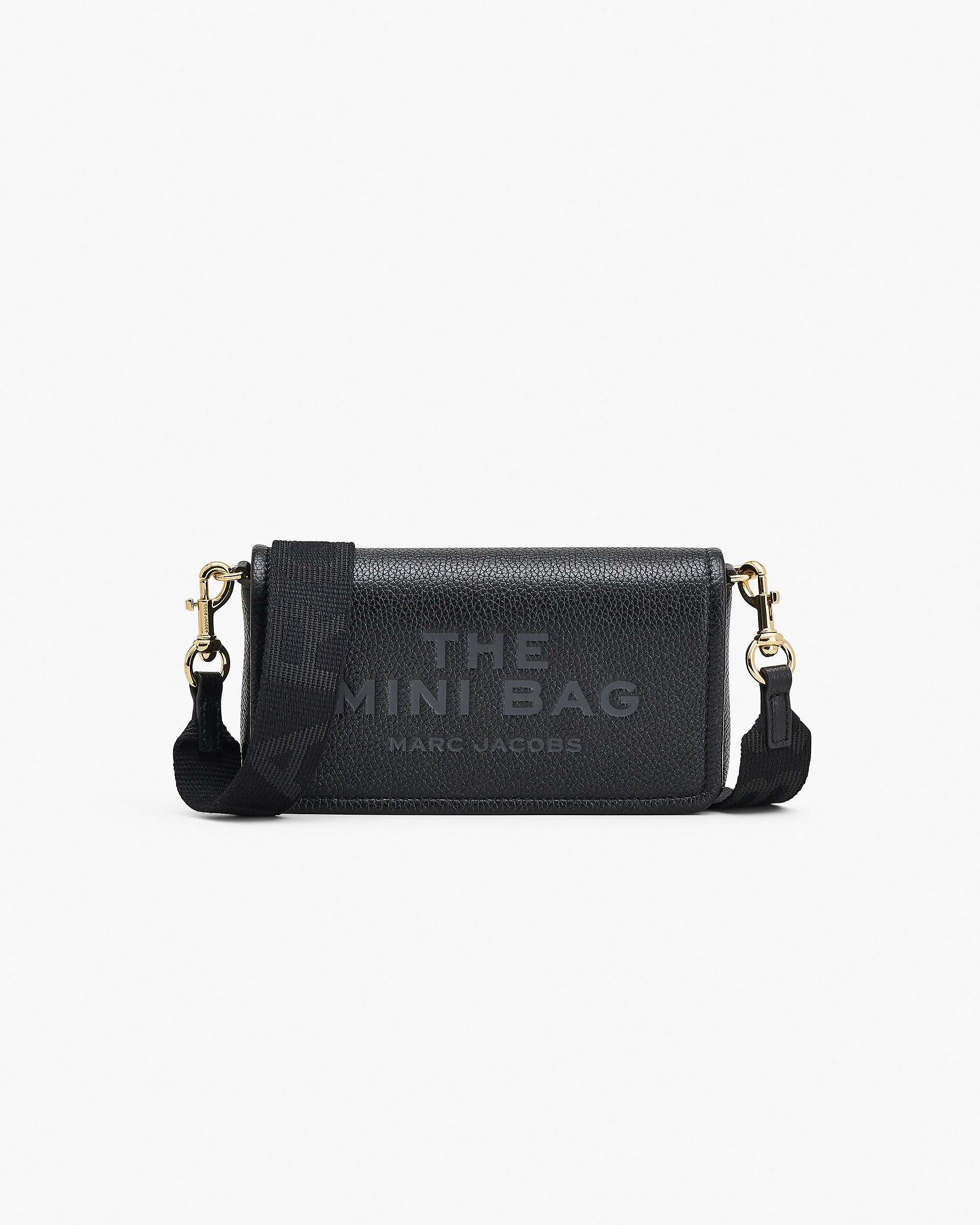 Marc Jacobs Marc Jacobs The Leather Mini Bag Black Black