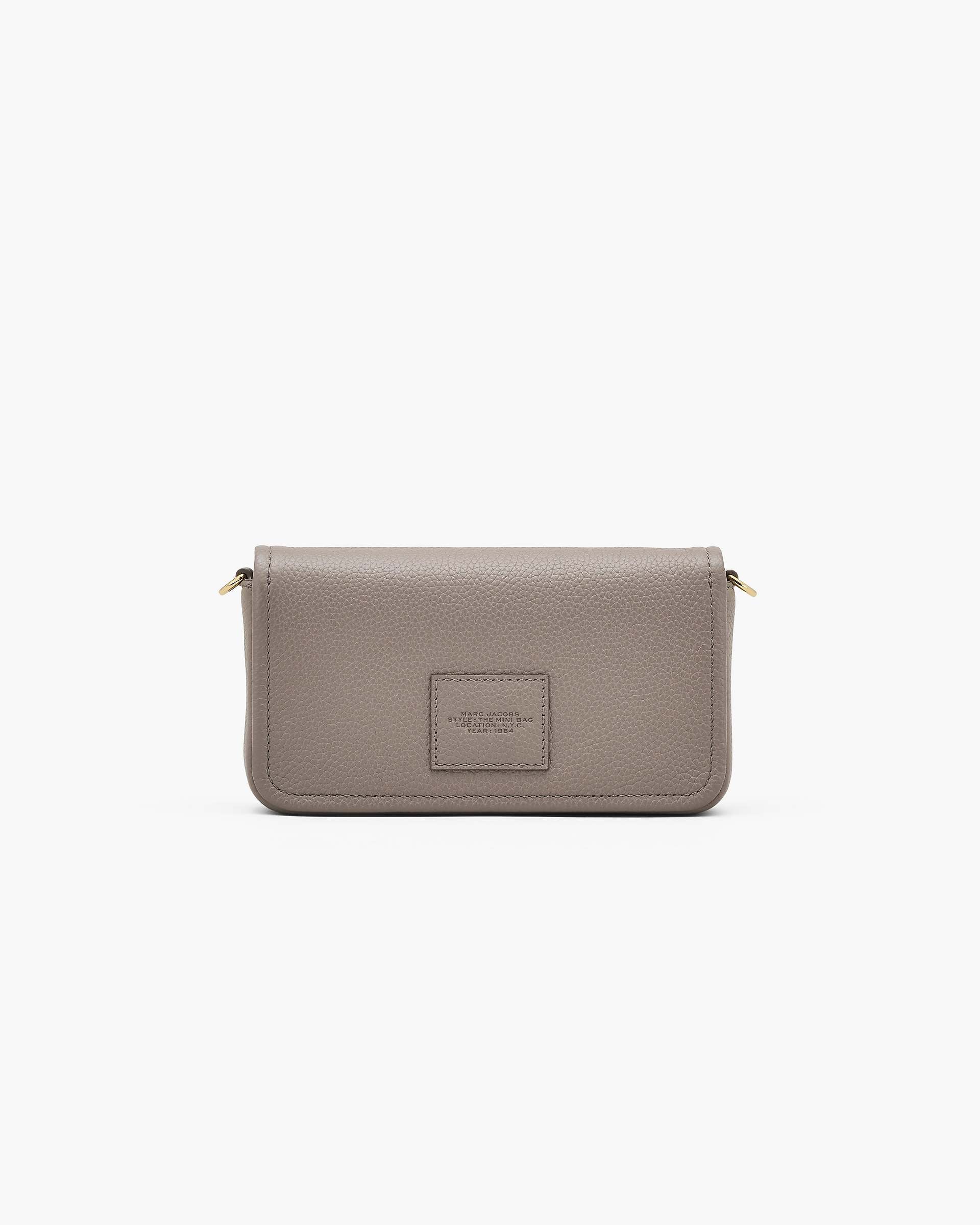 Marc Jacobs Marc Jacobs The Leather Mini Bag Cement Cement