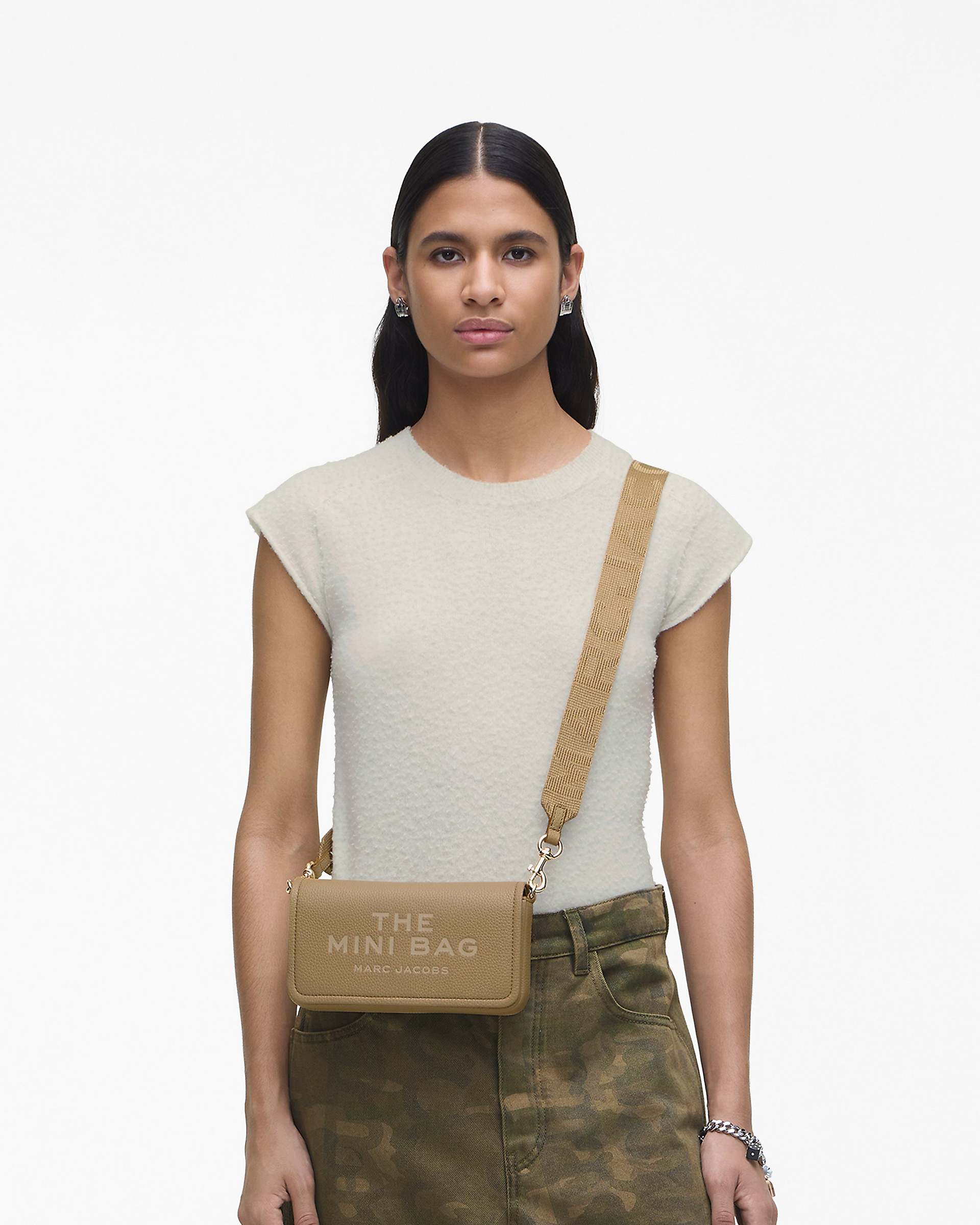 Marc Jacobs Marc Jacobs The Leather Mini Bag Camel Camel