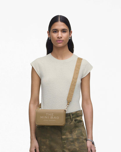 Marc Jacobs Marc Jacobs The Leather Mini Bag Camel Camel