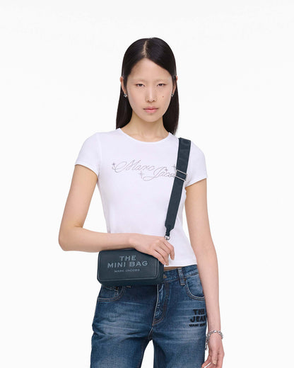 Marc Jacobs Marc Jacobs The Leather Mini Bag Blue Sea Blue Sea