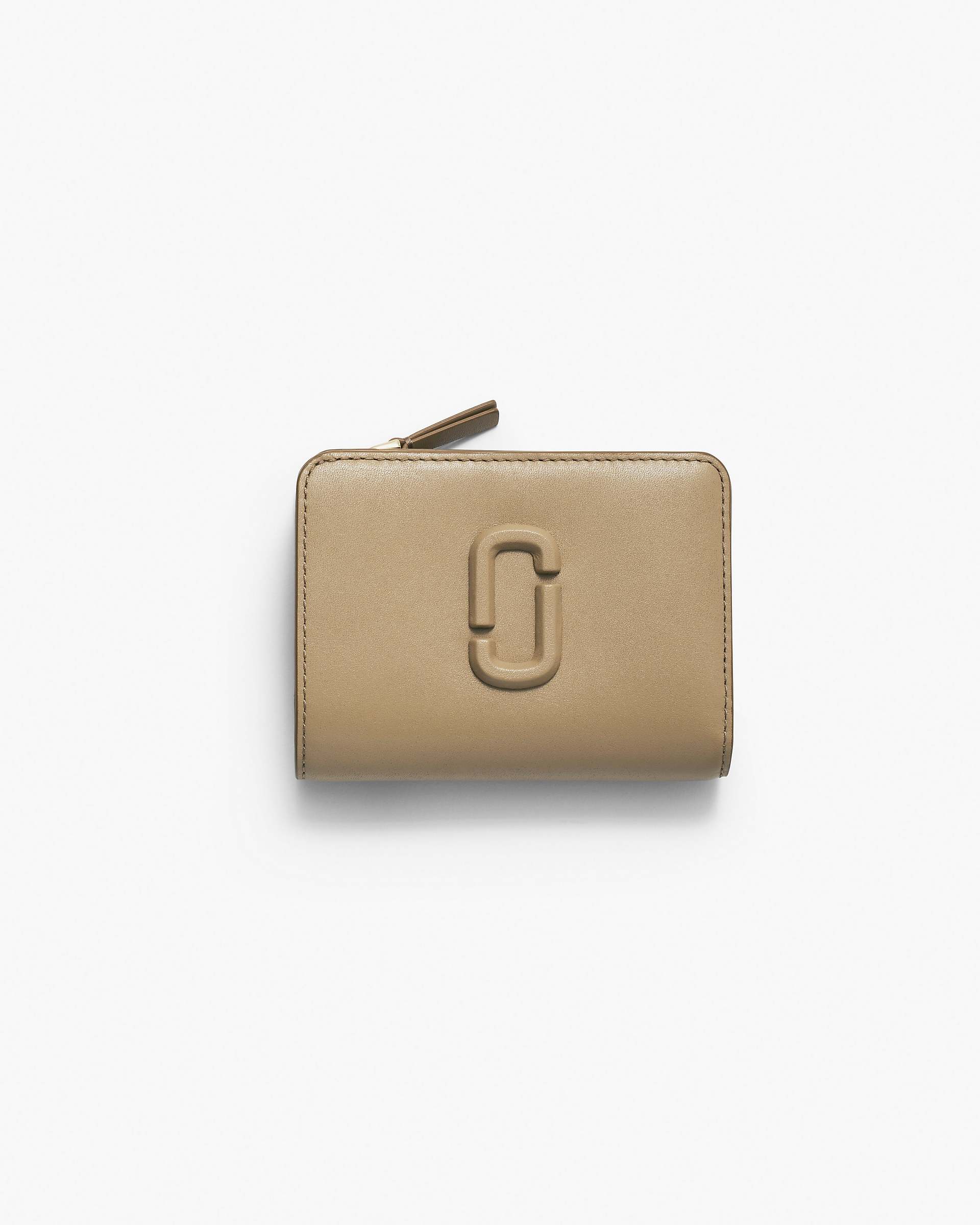 Marc Jacobs Marc Jacobs The Covered J Marc Mini Compact Wallet Camel Camel