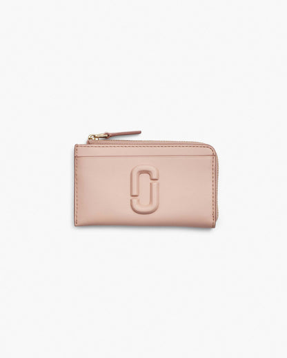 Marc Jacobs Marc Jacobs The Covered J Marc Top Zip Multi Wallet Rose Rose