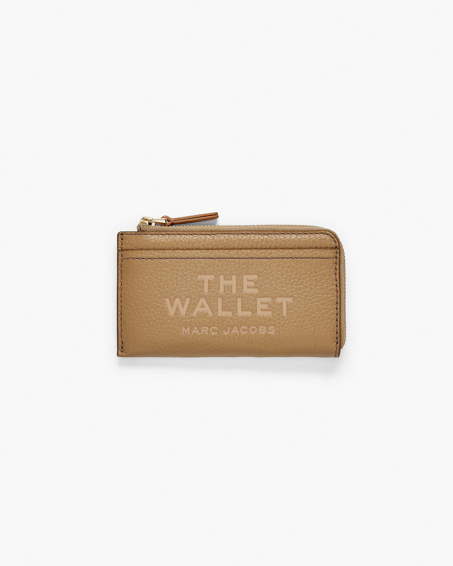 Marc Jacobs Marc Jacobs The Leather Top Zip Multi Wallet Camel Camel