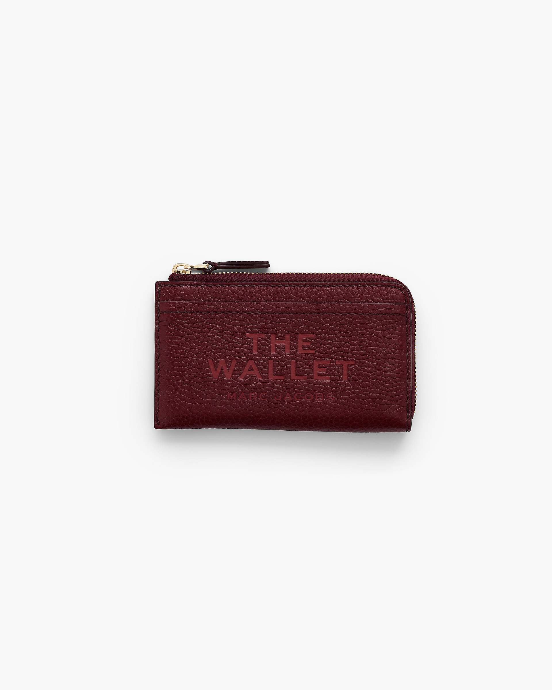Marc Jacobs Marc Jacobs The Leather Top Zip Multi Wallet Cherry Cherry