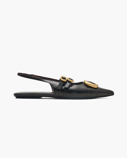 Marc Jacobs Marc Jacobs The Doll Shoe Slingback Black Black