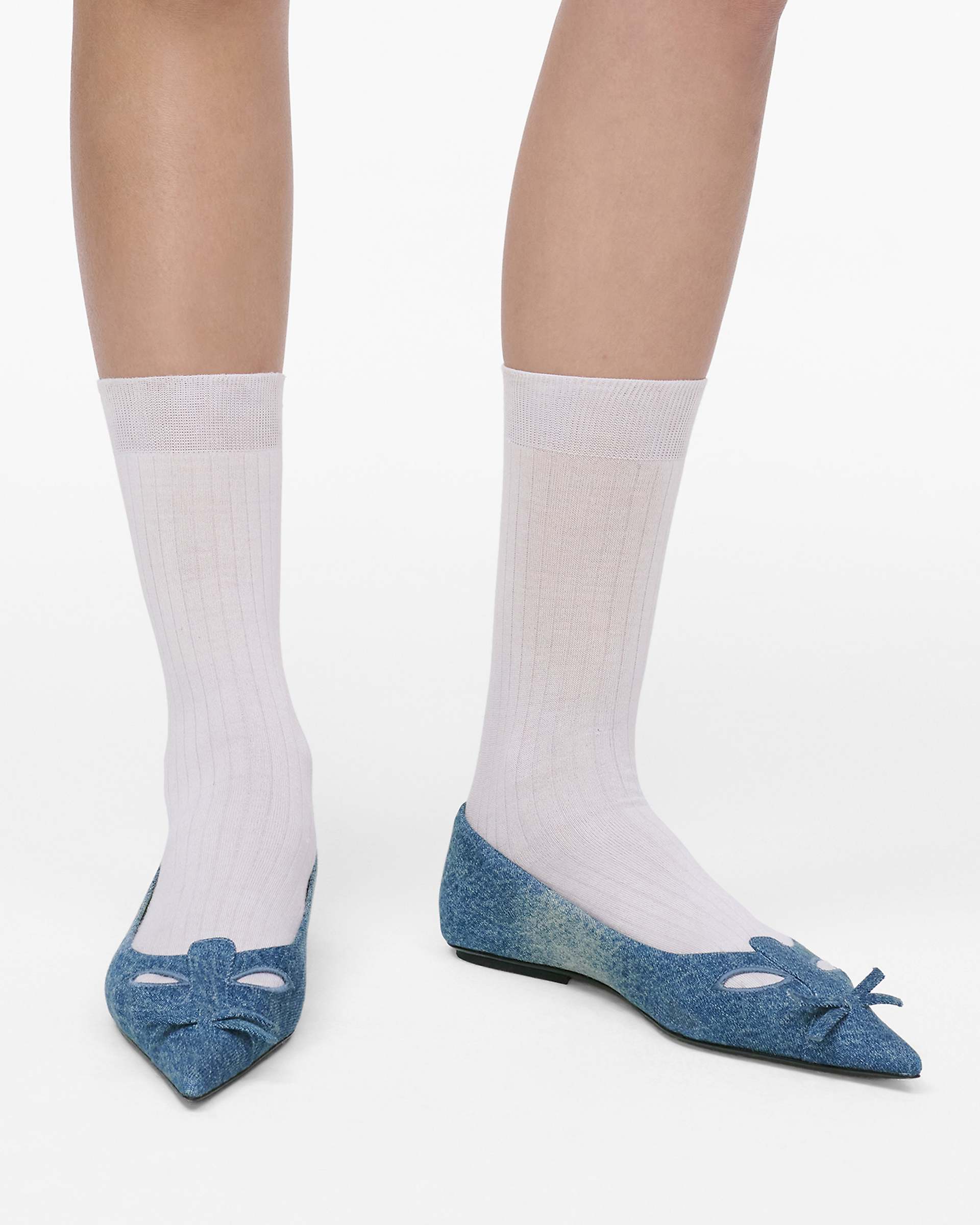 Marc Jacobs Marc Jacobs The Denim Kat Ballerina Vintage Indigo Vintage Indigo