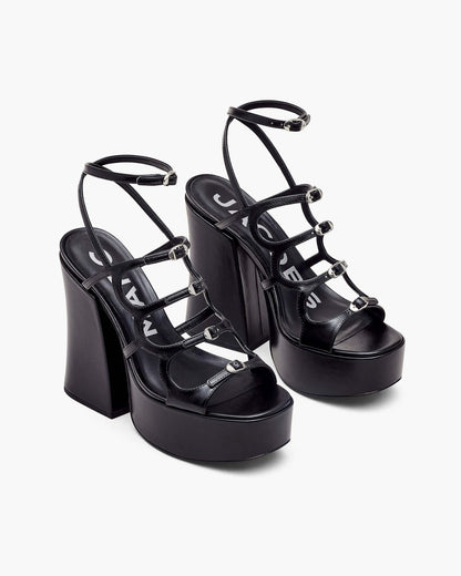 Marc Jacobs Marc Jacobs The Kiki Platform Sandal Black Black