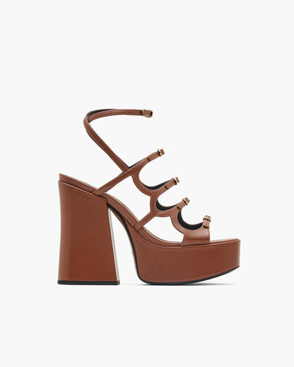 Marc Jacobs Marc Jacobs The Kiki Platform Sandal Brandy Brandy