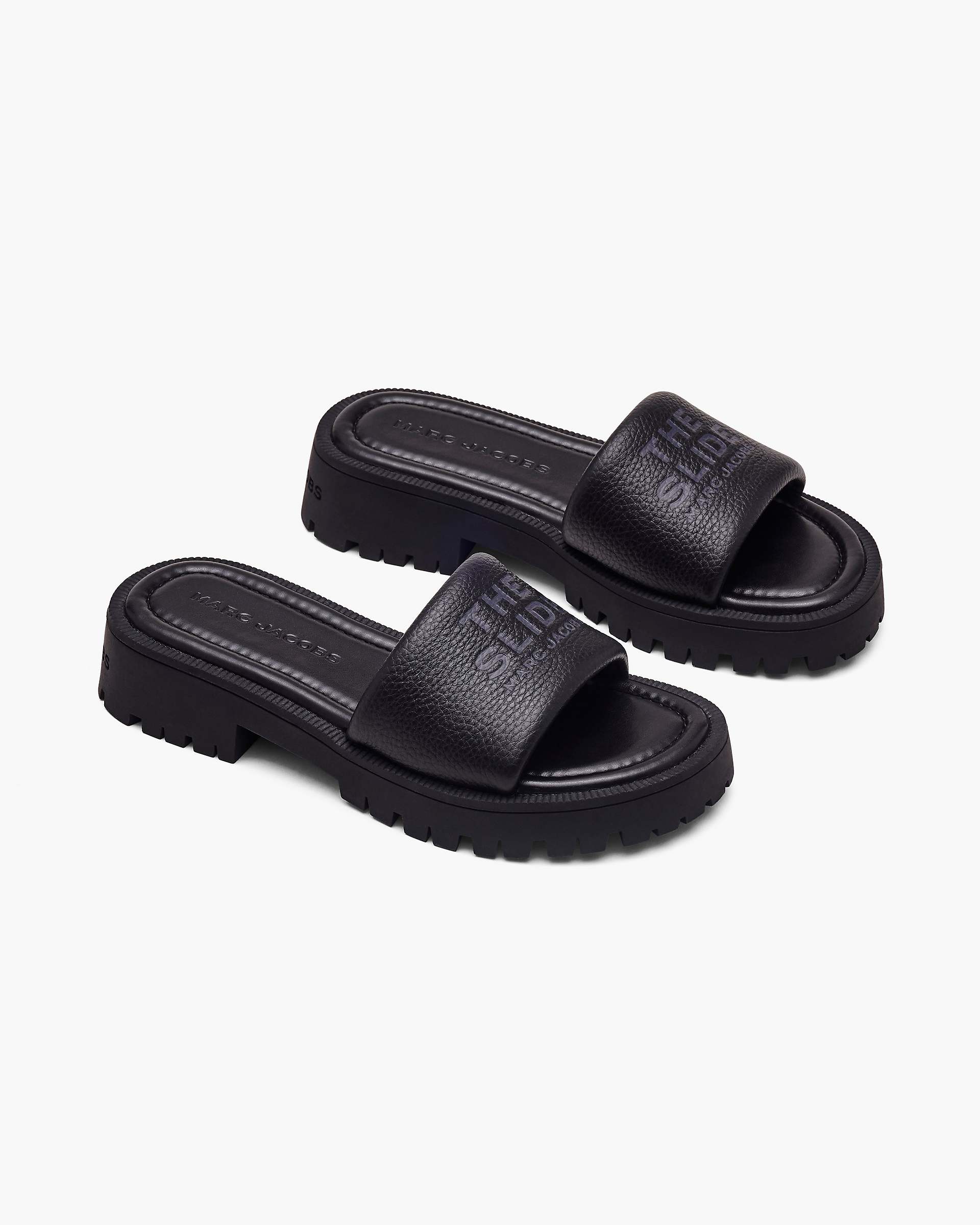 Marc Jacobs Marc Jacobs The Lug Sole Slide Black Black