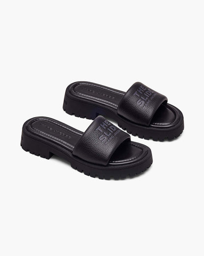 Marc Jacobs Marc Jacobs The Lug Sole Slide Black Black