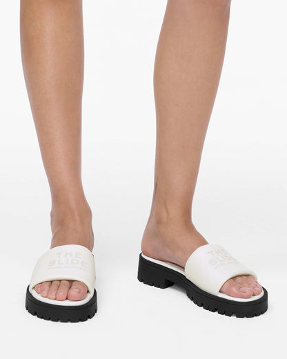 Marc Jacobs Marc Jacobs The Lug Sole Slide Bright White Bright White