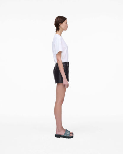 Marc Jacobs Marc Jacobs The Denim Monogram Lug Sole Slide Sun Faded Denim Sun Faded Denim