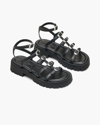 Marc Jacobs Marc Jacobs The Kiki Gladiator Sandal Black Black