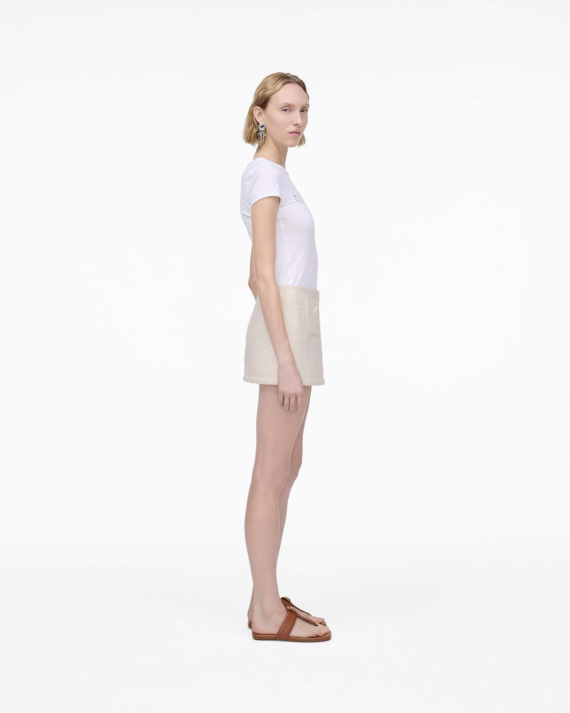 Marc Jacobs Marc Jacobs The Dual T-Strap Sandal Brandy Brandy