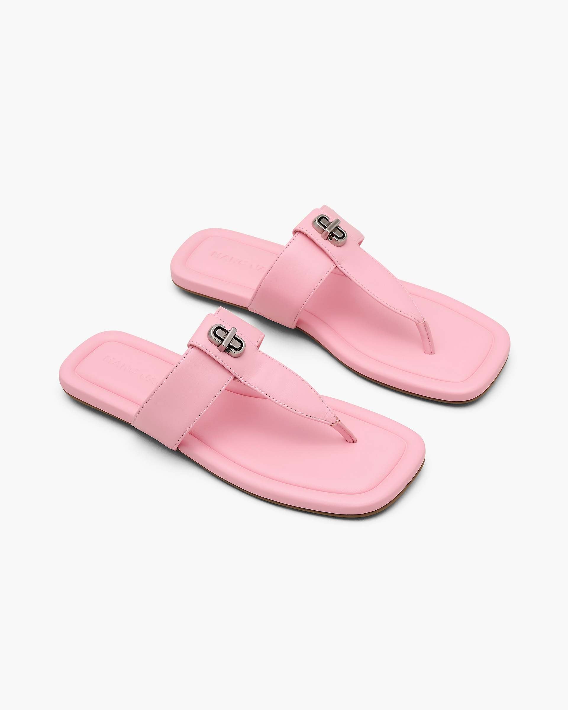 Marc Jacobs Marc Jacobs The Dual T-Strap Sandal Ribbon Pink Ribbon Pink