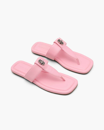 Marc Jacobs Marc Jacobs The Dual T-Strap Sandal Ribbon Pink Ribbon Pink