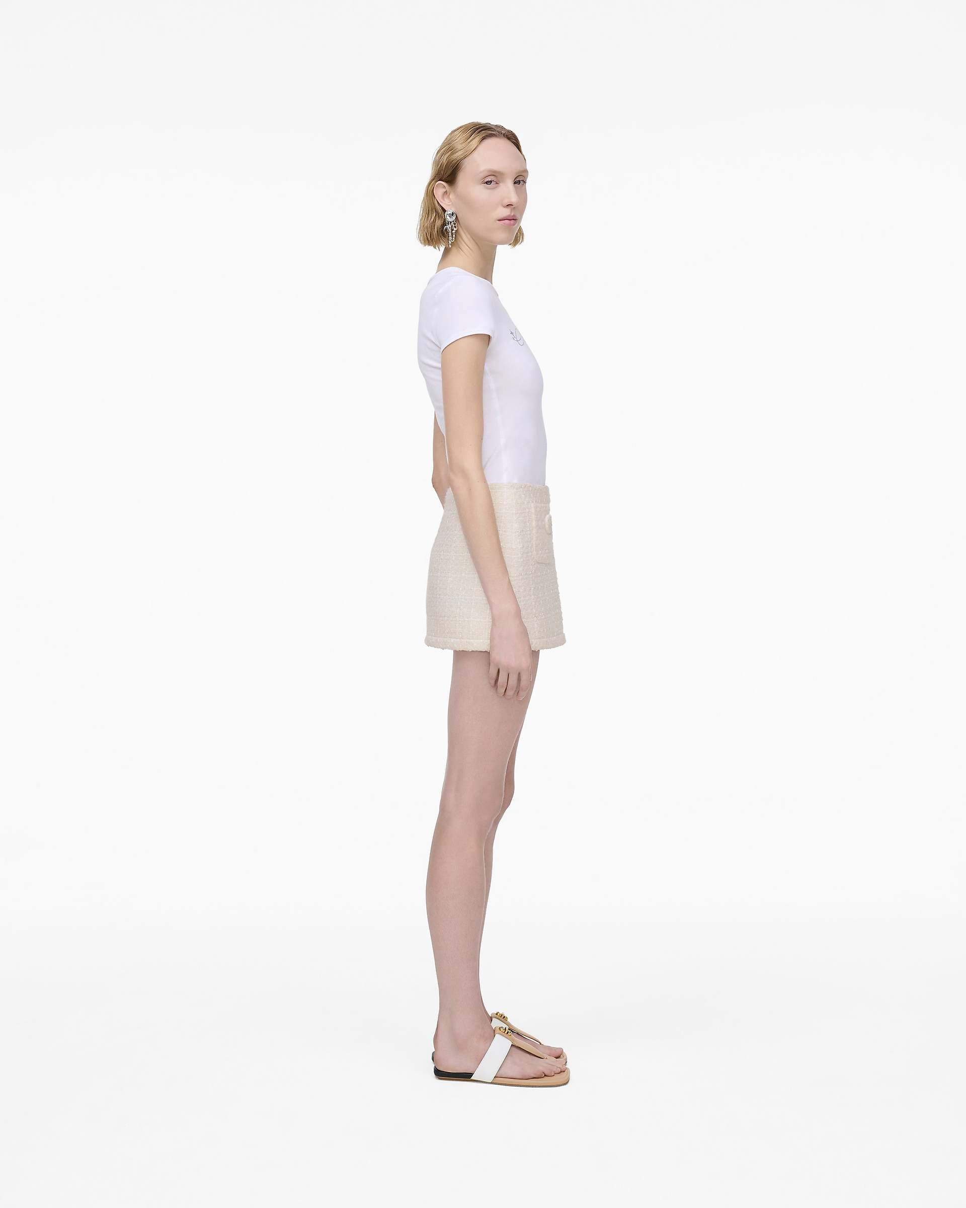 Marc Jacobs Marc Jacobs The Colorblock Dual T-Strap Sandal Camel Multi Camel Multi