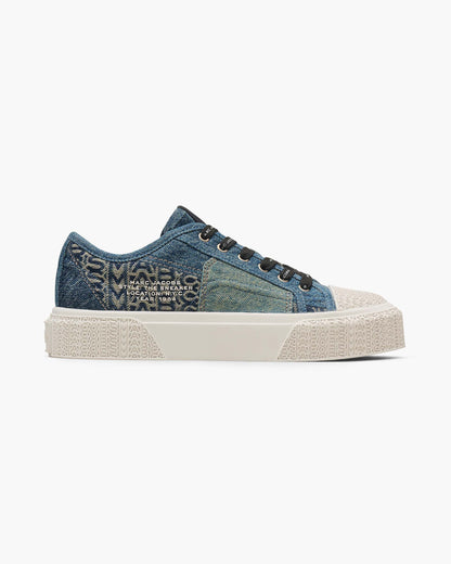 Marc Jacobs Marc Jacobs The Deconstructed Denim Sneaker Indigo Multi Indigo Multi
