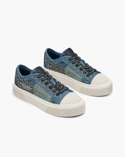 Marc Jacobs Marc Jacobs The Deconstructed Denim Sneaker Indigo Multi Indigo Multi