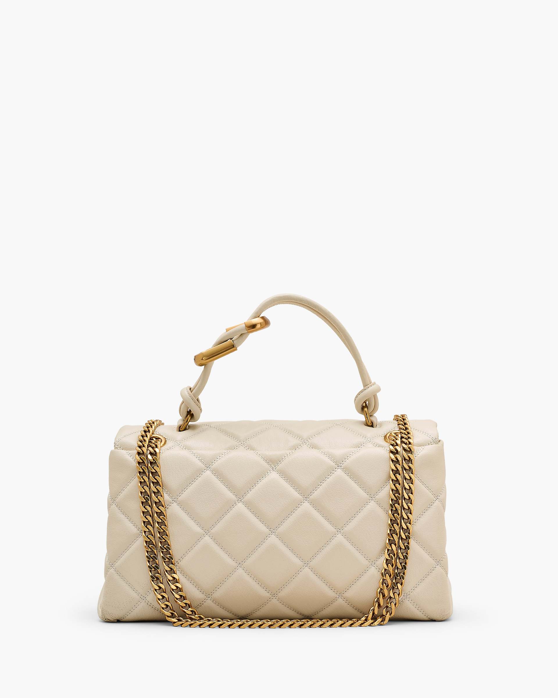 Marc Jacobs Marc Jacobs The Quilted Dual Convertible Shoulder Bag Cloud White Cloud White