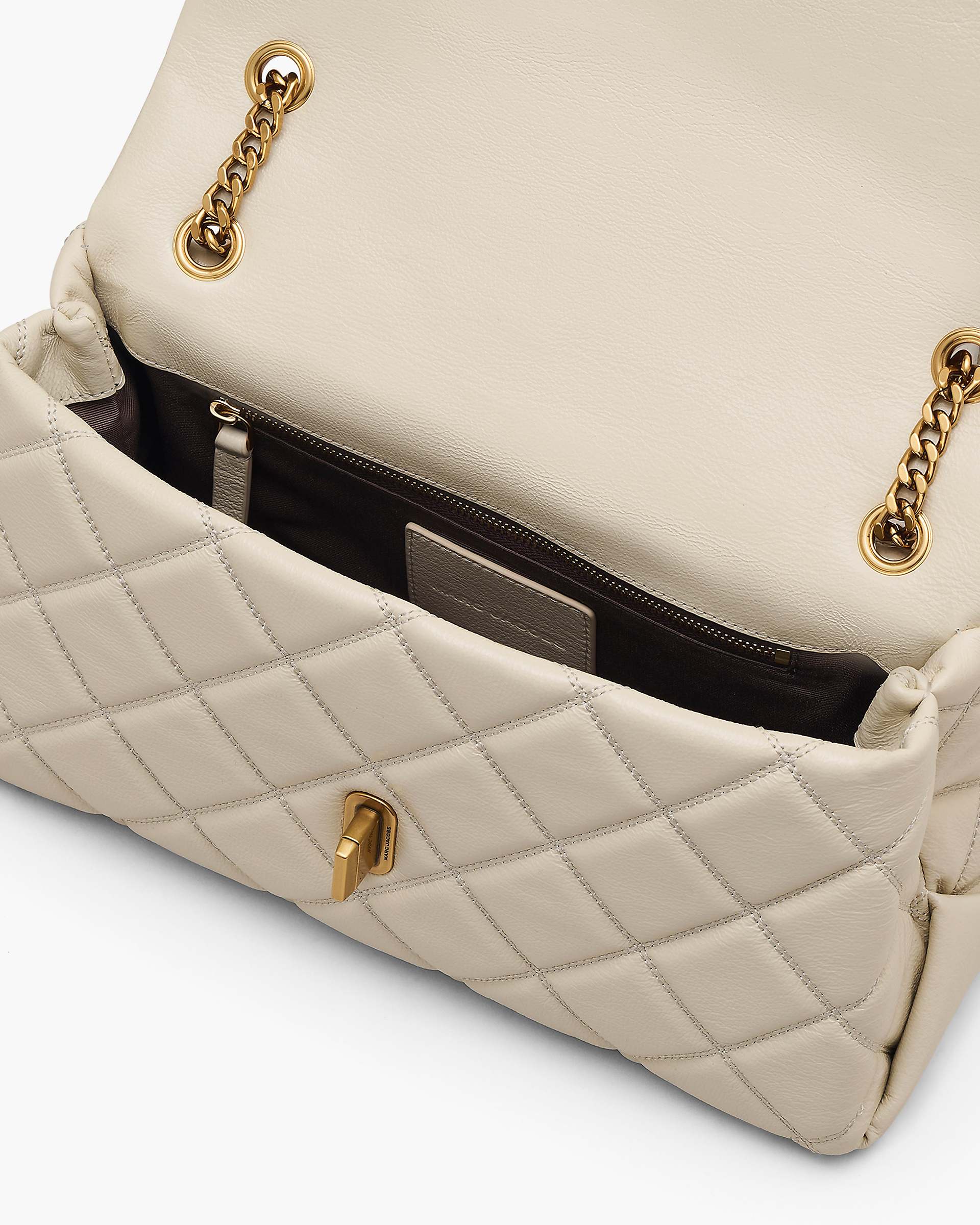 Marc Jacobs Marc Jacobs The Quilted Dual Convertible Shoulder Bag Cloud White Cloud White