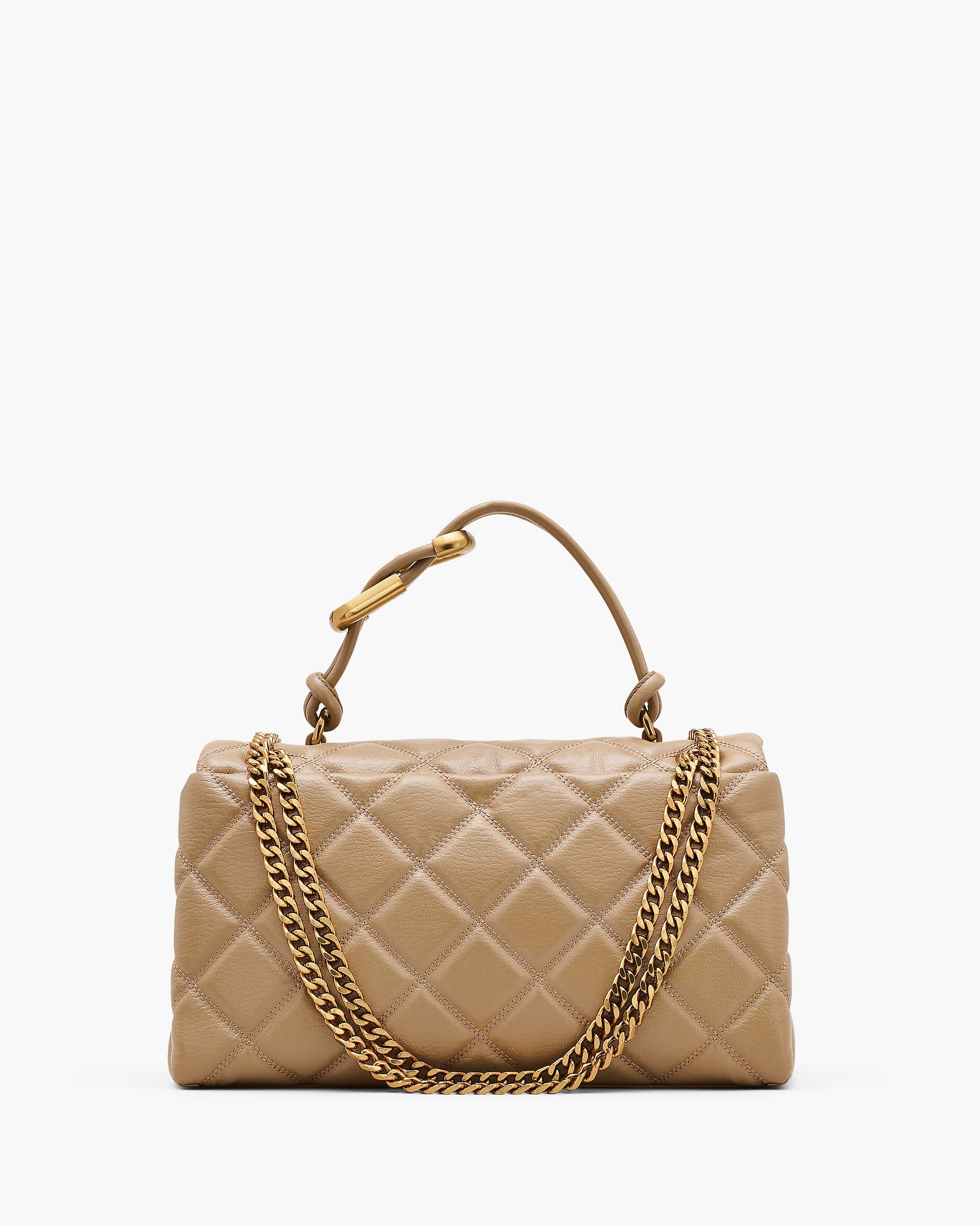 Marc Jacobs Marc Jacobs The Quilted Dual Convertible Shoulder Bag Camel Camel