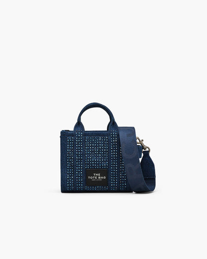 Marc Jacobs Marc Jacobs The Crystal Denim Crossbody Tote Bag Dark Wash Crystal Dark Wash Crystal
