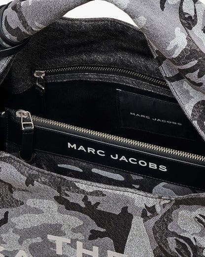 Marc Jacobs Marc Jacobs The Marc Camo Denim XL Sack Bag Grey Wash Grey Wash
