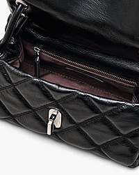 Marc Jacobs The Quilted Mini Dual Shoulder Bag Black