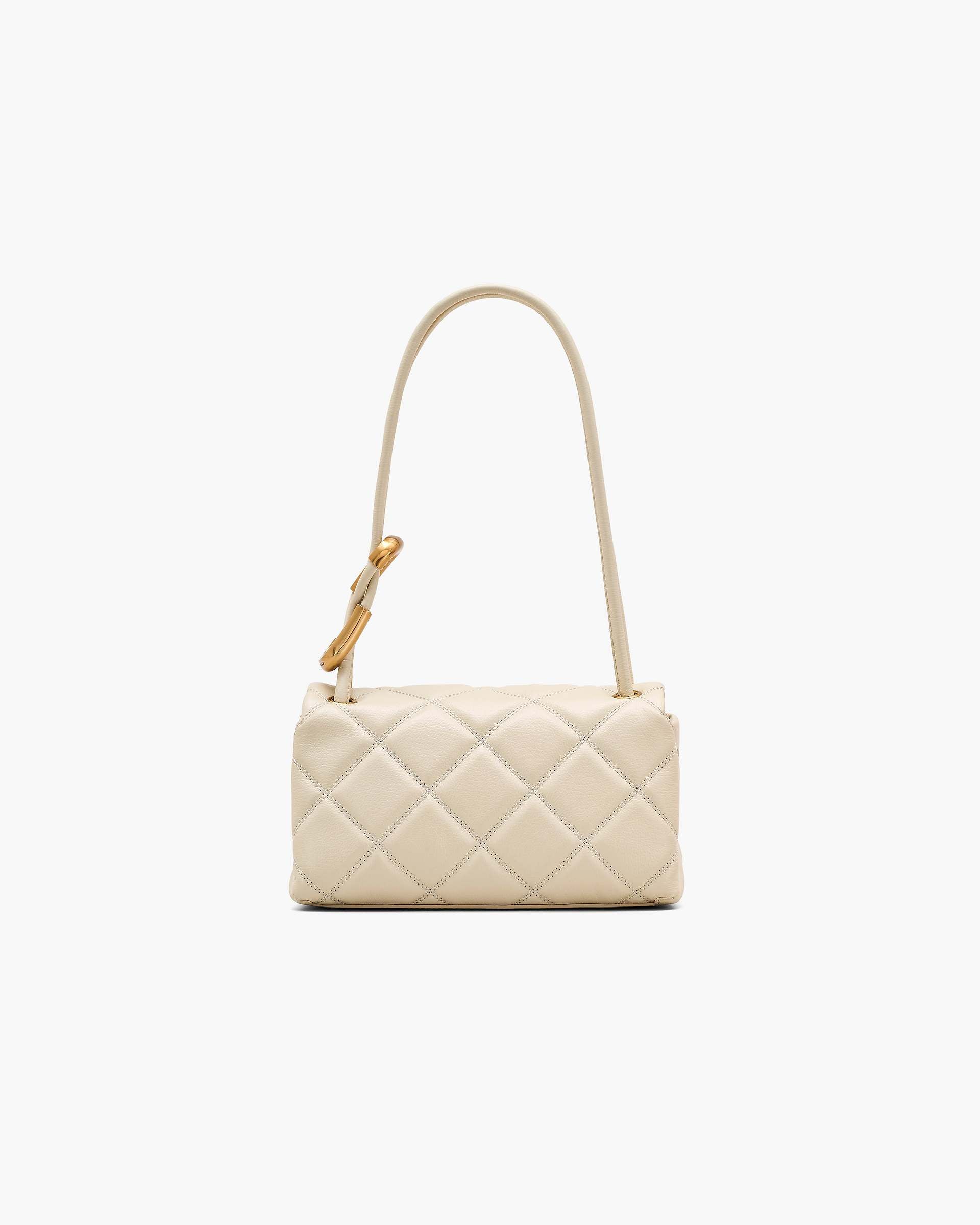 Marc Jacobs Marc Jacobs The Quilted Mini Dual Shoulder Bag Cloud White Cloud White