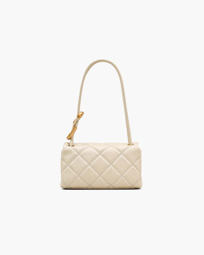 Marc Jacobs Marc Jacobs The Quilted Mini Dual Shoulder Bag Cloud White Cloud White