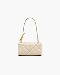 Marc Jacobs The Quilted Mini Dual Shoulder Bag Cloud White
