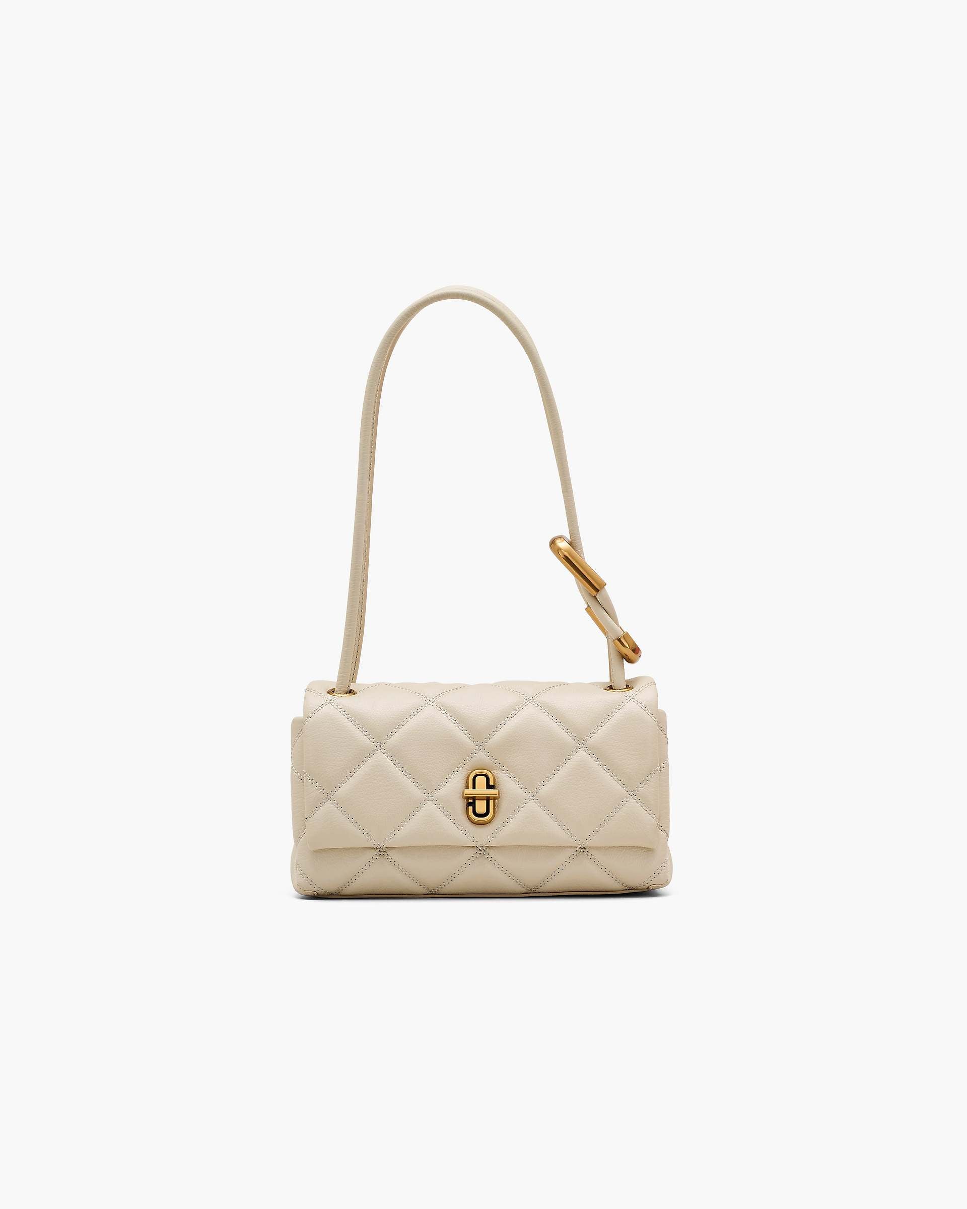 Marc Jacobs Marc Jacobs The Quilted Mini Dual Shoulder Bag Cloud White Cloud White