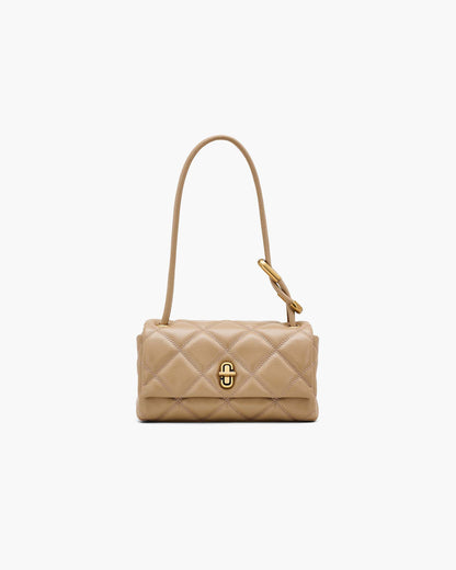 Marc Jacobs Marc Jacobs The Quilted Mini Dual Shoulder Bag Camel Camel