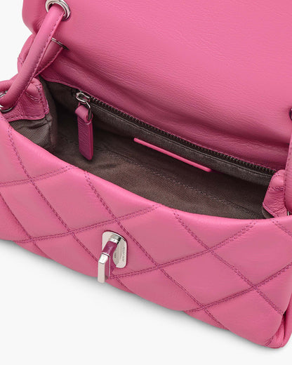 Marc Jacobs Marc Jacobs The Quilted Mini Dual Shoulder Bag Bow Pink Bow Pink