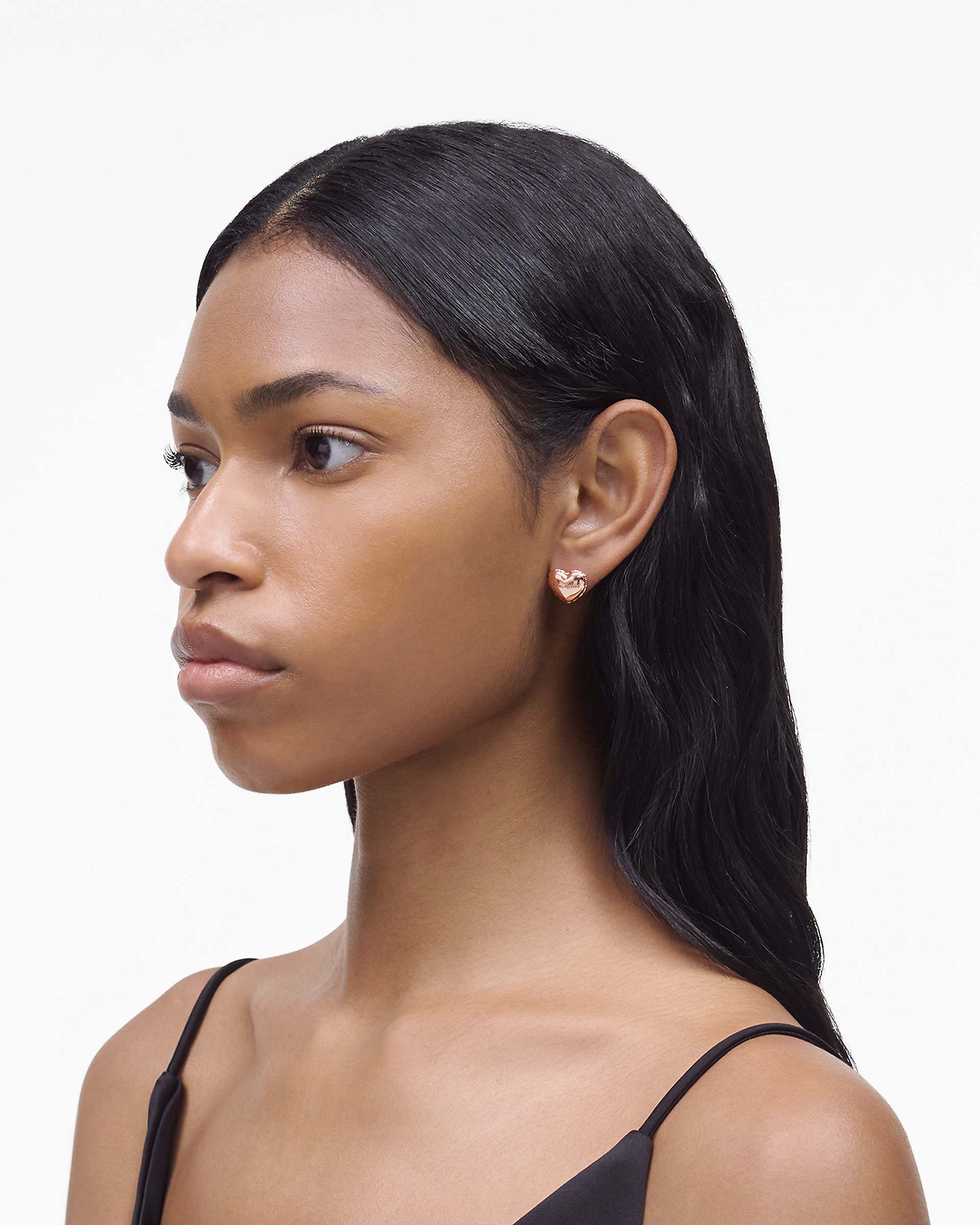 Marc Jacobs Marc Jacobs Balloon Heart Earrings Antique Rose Gold Antique Rose Gold