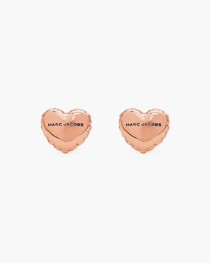 Marc Jacobs Marc Jacobs Balloon Heart Earrings Antique Rose Gold Antique Rose Gold